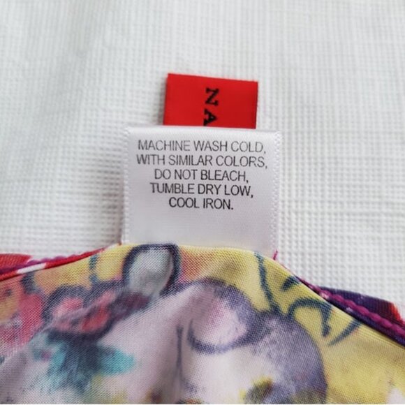 Josie Natori EUC Lace Trim Dragon Floral Silky Cami Tank Top Y2K Feminine Size S - Picture 8 of 8